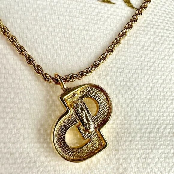 ⭐CHRISTIAN DIOR gold rhinestone bracelet with dust bag - Picture 3 of 4